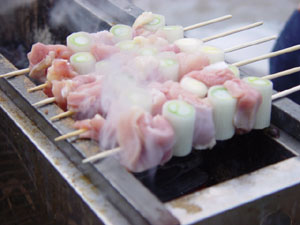 焼き鳥 これは一種の贅沢ですぞ!