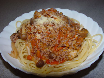 おっと＠よっち特製のスパゲティー